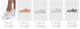 Zapatillas Puma y Vans desde solo 15,50€