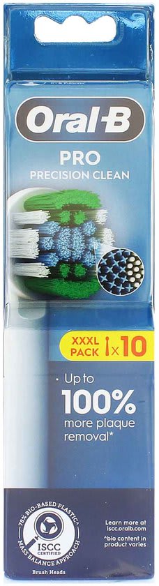 Oral-B Precision Clean Opzetborstel voor elektrische tandenborstel 10 stuk(s) Wit voor €22,90 bij bol
