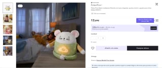 Peluche con luces relajantes. marca Fisher price por 10,42€