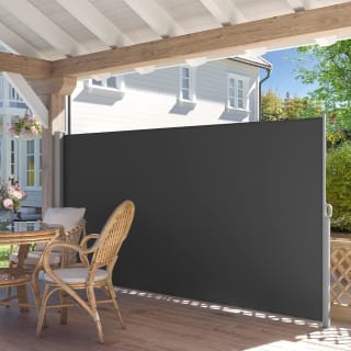 Songmics zijluifel 160 x 450 cm privacyscreen voor €76,79 bij Amazon