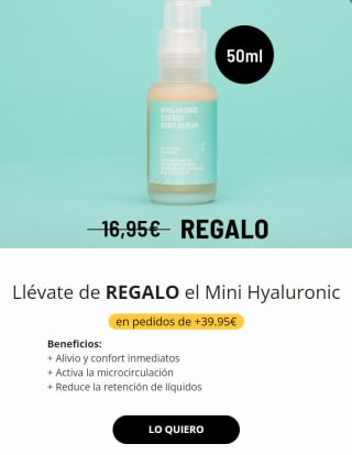 Mini Hyaluronic gratis en pedidos de +39.95€