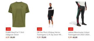 Tot 90% korting op diverse artikelen bij Voetbalshop