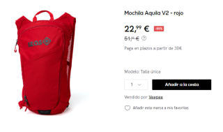 Mochila Izas Aquila V2 de 5 L por 22.99€