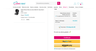 Britax Römer Silla de Coche Kidfix M i-Size por 143,58€