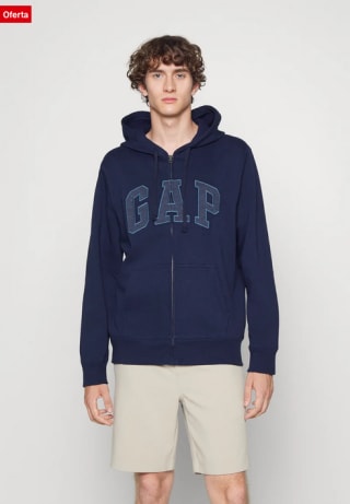 Sudadera Gap con cremallera Tapestry Navy por solo 24,55€