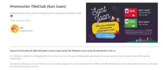 Gratis Inscripción Tibiclub en Tibidabo