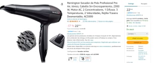 Remington AC5999 Pro Air - Secador de Pelo Profesional por 22.99€