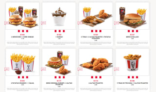 Os dejo todos los códigos de oferta de KFC (20/06)