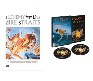 Pack DVD's conciertos DIRE STRAIT "Alchemy" + QUEEN: Live At Wembley Stadium por solo 20,87€