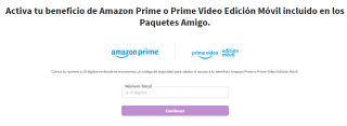 Amazon Prime Video Gratis con Telcel