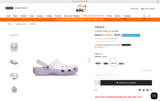 CROCS Classic Sabot U sandalia por 24,99€