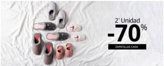 2 Zapatillas de estar en casa por 2,59€ y muchas más ofertas