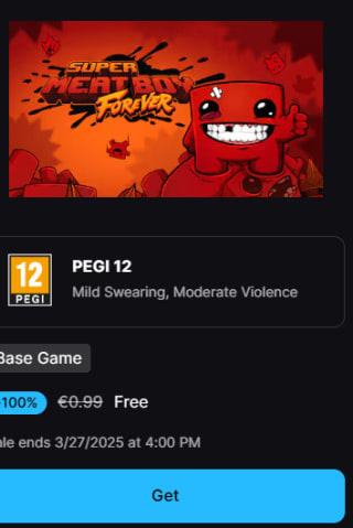 Super Meat Boy gratis bij Epic Games