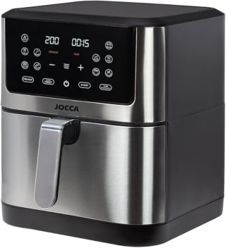 Jocca Freidora de Aire 8 L Pantalla LED Táctil Temperatura Ajustable 1800W por 65€