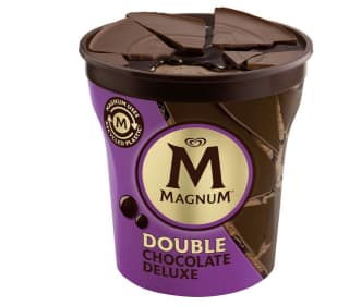 San Valentín Tarrina de helado Magnum doble chocolate Gratis con tu pedido de Burger King