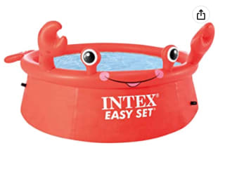 Piscina hinchable INTEX para niños de 183x51 cm con diseño Cangrejo por 25€