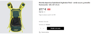 Mochila Oakley Switchback Hydration Pack Hunter Green por 27.99€