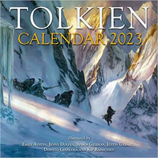 Tolkien Calendario 2023 a $237.21 en Amazon