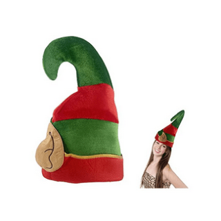 Gorro Elfo Navidad con Orejas para Adultos por 5,99€