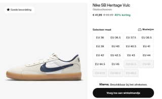 Nike Court Vision sneakers voor €41,99 in de Nike store