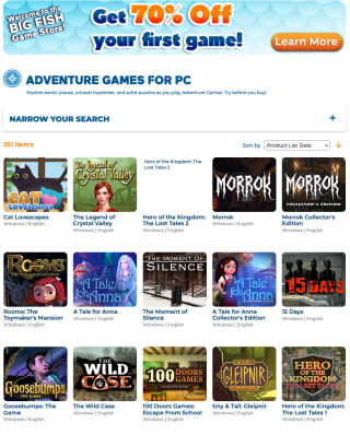 Código 70% Descuento primer Juego de mesa en Big Fish Games