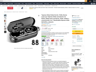 Tapones Oidos Ruido 35db XS/S/M/L y Estuche Negro por solo 9,99€