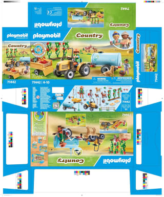 Playmobil Tractor met aanhanger en watertank (71442) voor €22,50 bij Amazon
