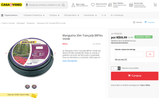 Mangueira da BRFlex de 30 metros - R$ 59,99