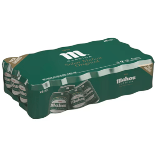 Pack 28 cervezas Mahou Clásica 33cl por 14,49€