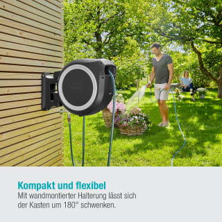 GARDENA Wandslangenbox Rollup XL - 35 Meter - Ø 13 mm voor €167 bij Amazon