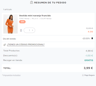 Vestidos desde solo 3,99€ en Inside