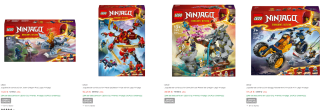 25% descuento en Lego City, Friends, Ninjago, Duplo y Dreamzzz