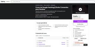Curso de Google Hacking Dorks Comandos para Hackear Gratis con Udemy