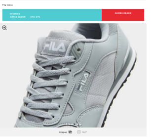 Zapatillas Fila Cress (tallas 39, 44, 45 y 46) por 20€