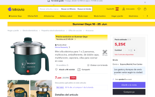 Balashov Mini olla eléctrica por 5,25€