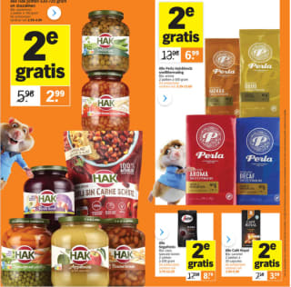 Albert Heijn Hamsterweken veel producten de 2e gratis