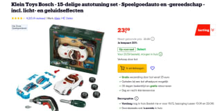 Theo Klein 8630 Bosch car tuning set voor €23,09 bij Bol