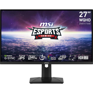 MSI G274QPX 27" gaming monitor voor €278,99 bij NBB