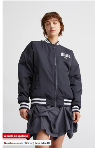 Chaqueta Bomber de Mujer Ellesse RUA JACKET por 38€