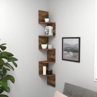 Estantería esquinera con 5 estantes marca Domidan por 26,50€ (16,50€ nuevo usuario)