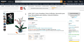 Lego Icons Orquídeas por 24,98€