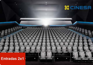 2x1 Entradas de cine CINESA con Club Mapfre