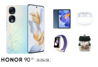 Honor 90 256GB + Pad x8 64GB + Honor Band 9 + Mochila + Earbuds X5 por $8,104