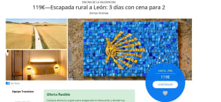 Escapada rural a León: 3 días con cena para 2 desde 119€