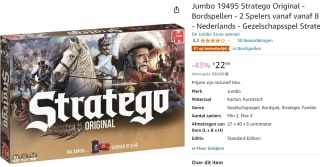 Stratego Original voor maar €22,99 bij Amazon.nl