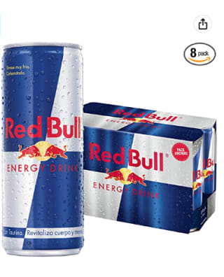 Pack de 8×250ml Red Bull por 4.06€