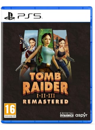 Tomb Raider 1-3 Remastered Starring Lara Croft PS5 por 24,99€.