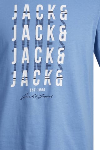Jack and Jones Jjdelvin Crew Neck T-shirt voor €7,50 bij Bol