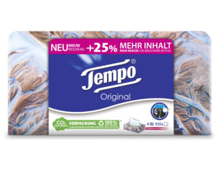 Tempo Original Box 4-laags tissues 12 dozen voor €14,19 bij Bol.com