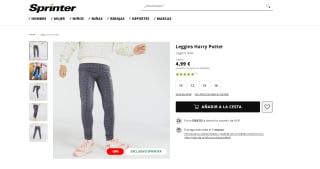 Recopilación ropa Harry Potter desde 2,99€